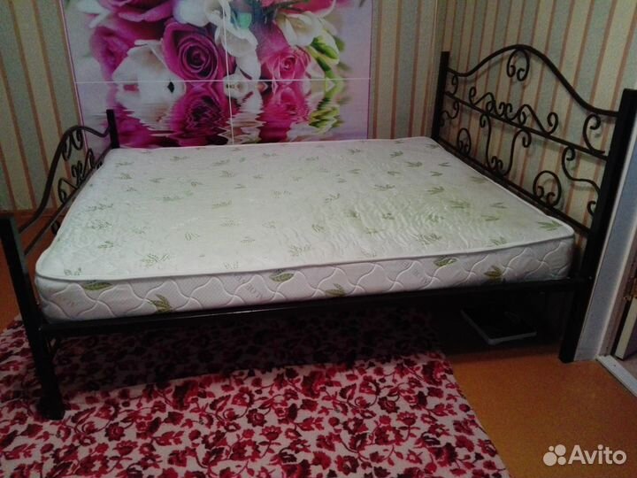 Кровать кованная ручной работы