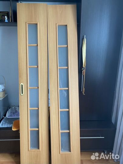 Складная дверь книжка