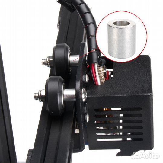 Дистанционная втулка 5х8х6 мм