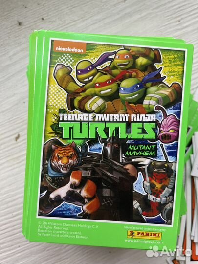 Карточки черепашки ниндзя