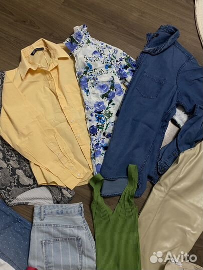 Вещи пакетом рубашка Боди топ шорты водолазка