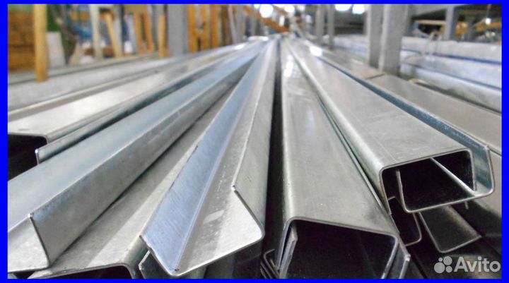 Швеллер гнутый 80х60х3