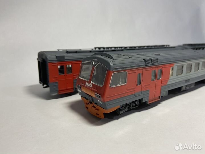 Модель эд4М 1:87 ржд сжд Железная дорога