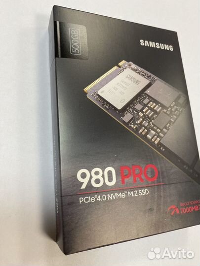 SSD диск samsung M.2 2280 980 PRO 500 Гб