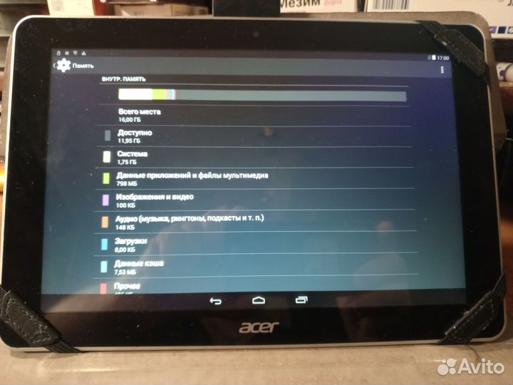 Планшет acer iconia TAB A3A11