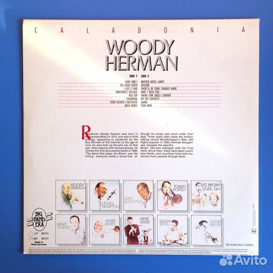 LP Woody Herman - Caladonia (W-Germany) Jazz