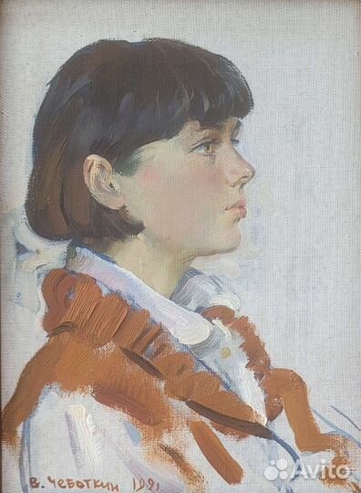 Картина маслом В. Чеботкин