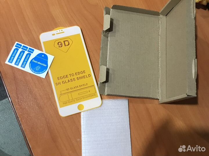 Защитное стекло iPhone 8 plus