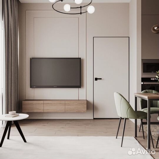 Скрытые двери полный комплект