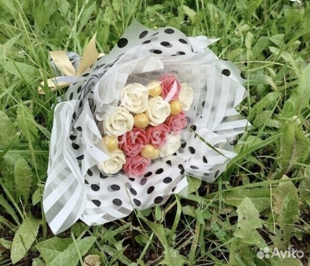 Букет шоколадных роз, подарок девушке