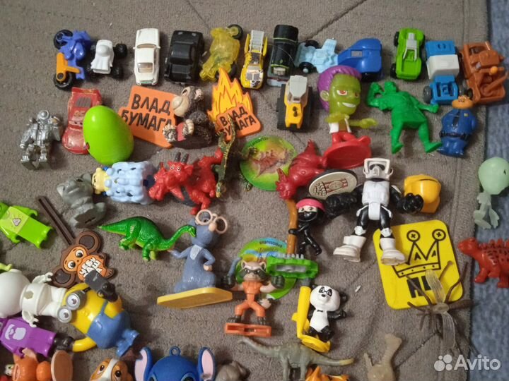 Игрушки из киндер-сюрпризов