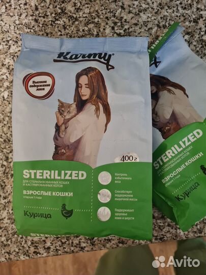 Сухой корм для кошек стерил-нных и кастрированных