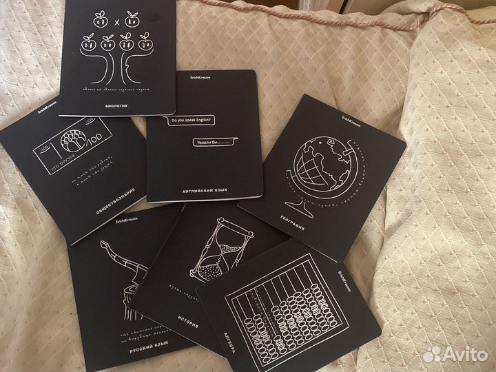 Тетради erich krause 7 штук, предметные