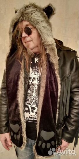 Шапка Волк. Зверошапка