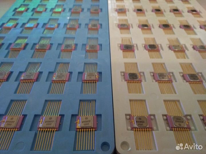 Микросхемы СССР в керамических корпусах