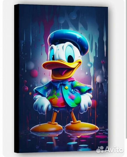 Оригинальная картина маслом Детство Скруджа