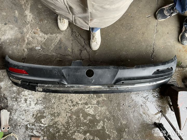 Юбка заднего бампера ситроен C4