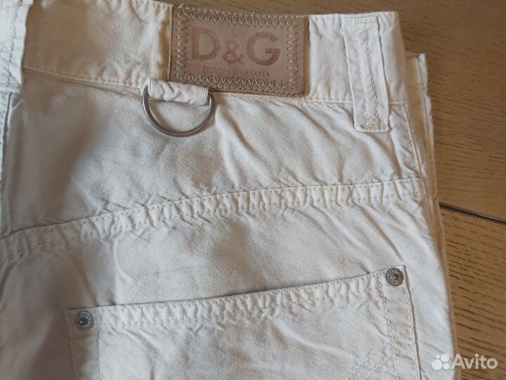 Брюки D&G Италия оригинал р33/47 cotton