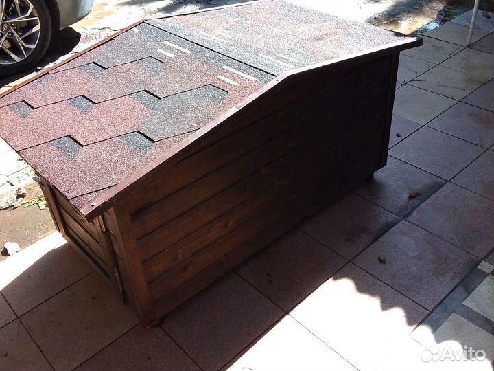 Будка для собаки утепленная