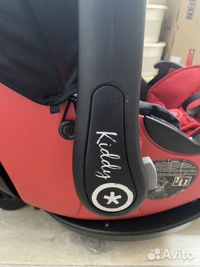 Автолюлька от 0 до 13 кг kiddy с базой isofix