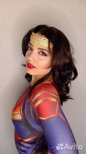 Captain Marvel Чудо-женщина косплей костюм