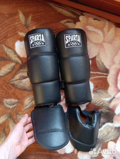 Спортивная защита. Накладки на голень и стопу