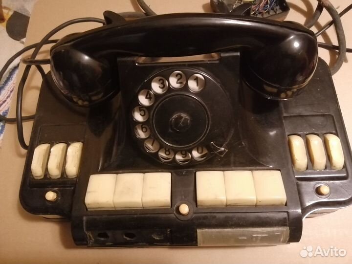 Телефон старый дисковый, снанция,коммутатр