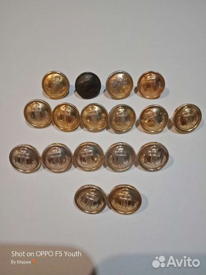 Военные пуговицы СССР