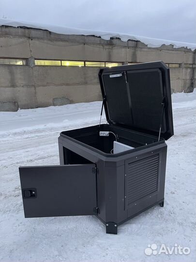 Кожух для генератора с обогревом и вентиляцией