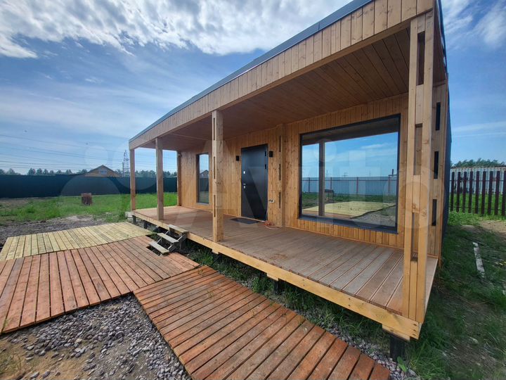 Дом 81 м² на участке 9 сот.