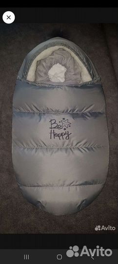 Конверт зимний на выписку и для прогулок 3 в 1