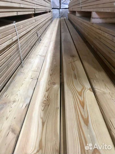 Доска палубная лиственница 27*130*6000 сорт S/F