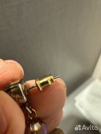 Сережки бижутерия