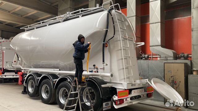 Полуприцеп цементовоз Nursan NA3 33 м3, 2023
