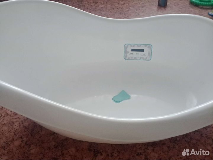 Детская ванночка с горкой