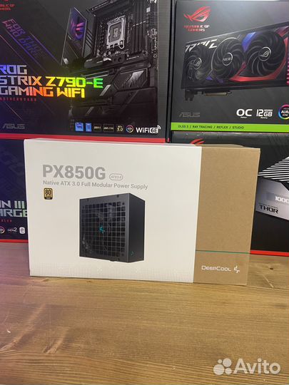 Блок питания DeepCool PX850G ATX3.0 с 12vhpwr