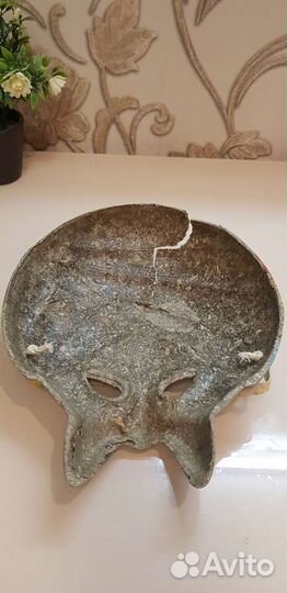 Карнавальная, новогодняя маска ссср. Папье-маше