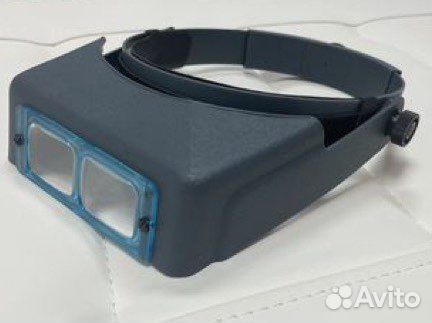 Бинокулярные очки Optivisor. Очки-лупа. Стекло