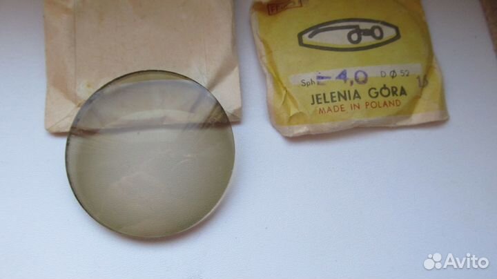 Линзы для очков времен СССР