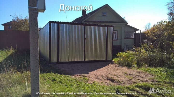 Гараж ракушка полимер m91