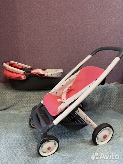 Коляска для кукол Smoby Quinny 2 в 1