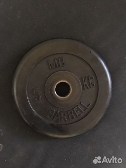 Блины, гриф гантели