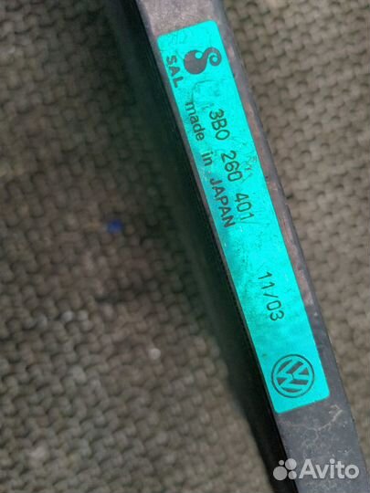 Радиатор кондиционера Skoda SuperB, 2003