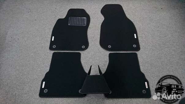 Автоковрики для Audi A6 C5, чёрные