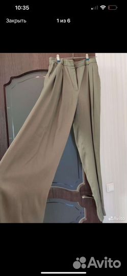 Брюки палаццо Massimo dutti