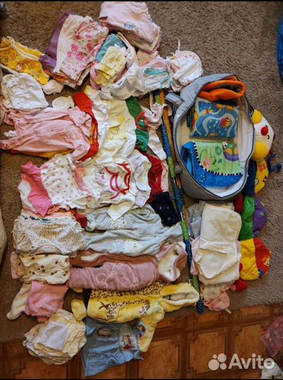 Детские вещи на девочку от нуля до года