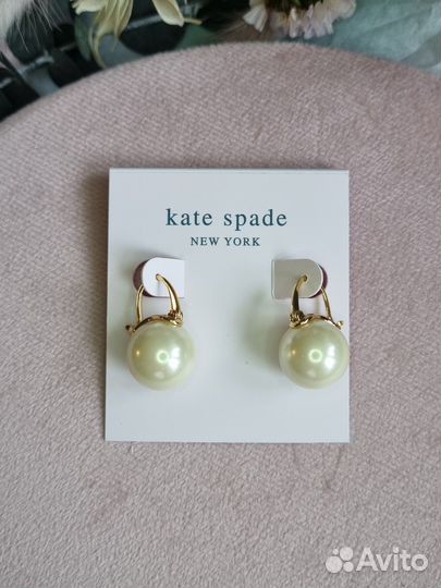 Серьги Kate Spade новые