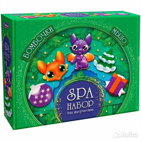 Наборы спа 2в1 изготовление мыла+бомбочки
