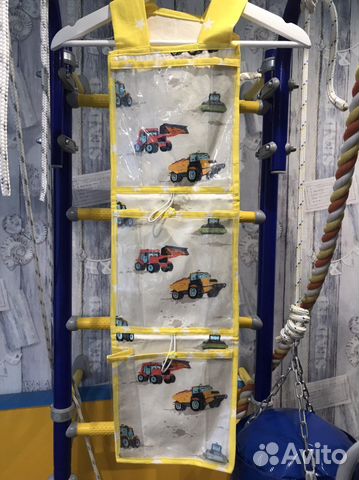 Кармашек на ящик в детский сад Саша