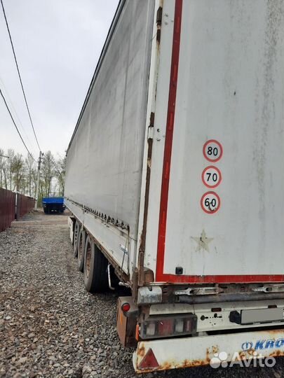 Полуприцеп шторно-бортовой Krone SD, 2012